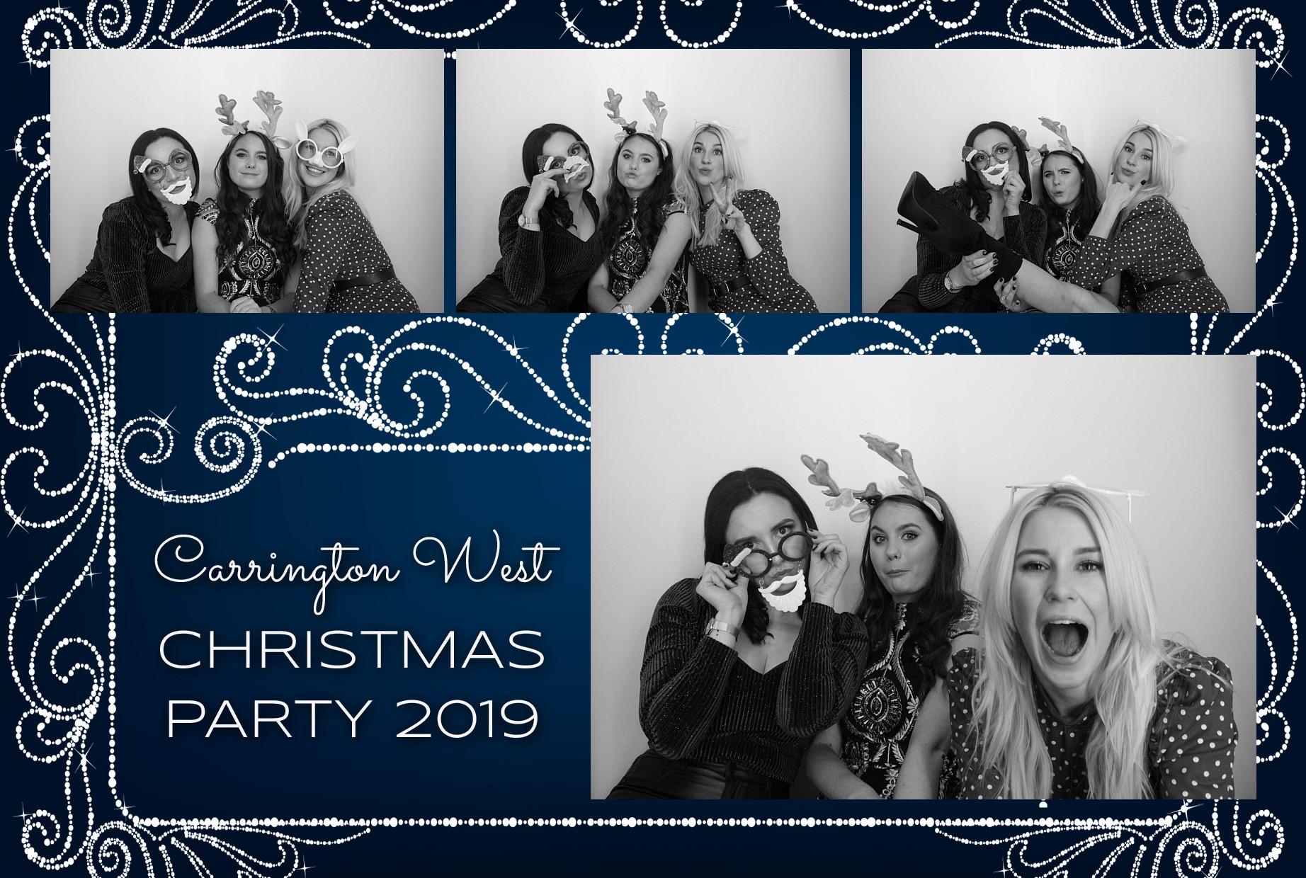 Carrington West Christmas Party 2019 | View more photos from the event at gallery.myphotoboothexperience.co.uk/u/MyPhotoBoothExperienceLtd/Carrington-West-Christmas-Party-2019